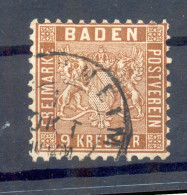 Baden 15 Tadellos Gest. 110EUR (13087 - Other & Unclassified