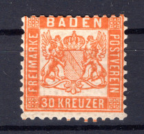 Baden 22b Tadellos * MH (T6974 - Sonstige & Ohne Zuordnung