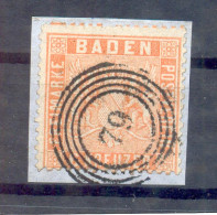 Baden 11a Herrlich Auf Gest. Luxusbriefstück 100EUR (13090 - Autres & Non Classés