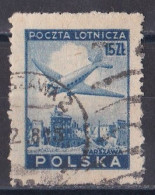 Pologne -  Poste Aérienne  Y&T  N ° 12  Oblitéré - Gebraucht