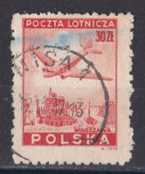 Pologne -  Poste Aérienne  Y&T  N ° 15  Oblitéré - Gebraucht