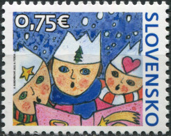 SLOVAKIA - 2022 - STAMP MNH ** - Christmas Carolers - Unused Stamps