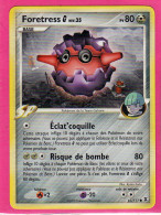 Carte Pokemon 2009 Platine Rivaux Emmergeants 61/111 Foretress 80pv Bon Etat - Platinum