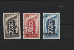 Luxemburg Michel Cat.No. Used 555/557 (2) - Used Stamps