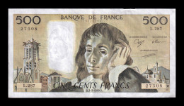 Francia France 500 Francs Pascal 1989 Pick 156g Mbc/Ebc Vf/Xf - 500 F 1968-1993 ''Pascal''