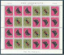 P2721 - SWITZERLAND, BSHV CAT JOZ 41, PROJUVENTUTE 1953 S/S IN PERFECT MNH CONDITION . RARE - Nuevos