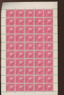 848. 3** 6Fr.   Une Feuille  . Cote 790 € +.  . (zonder Datum) - 1936-1951 Poortman