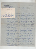 Paris 1946 Lettre Pierre Laborie Roger Bazin - Unclassified