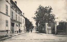 Aubière * La Route De Clermont Ferrand * Café Hôtel Français - Aubiere