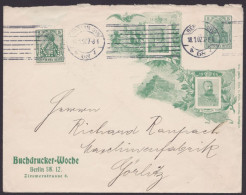 PU 26 C5/06, O, "Buchdrucker-Woche", Bedarf Mit Zusatzfr., Diese Perfin "K.H." - Covers