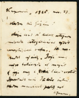 Rippl-Rónai József (1861-1927) Festő Autográf 3 Oldalas Levele, érdekes Festészeti Témában Kaposvár 1925. - Pintores Y Escultores