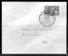 CC115 - BELGIQUE - LETTRE DE BRUXELLES DU 16/03/58 - Briefe U. Dokumente