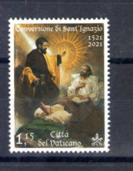 Vatican. Conversion De Saint Ignace. 2021 - Unused Stamps