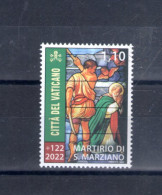 Vatican. Martyre De S. Marziano. 2022 - Neufs