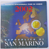 Euro, Saint Marin, Coffret Brillant Universel 2002 - San Marino