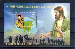 Vatican. Feuillet. Pèlerinage Idéal Autour De La Terre. 2022 - Unused Stamps