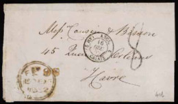 GREAT BRITAIN. 1852. London. E. Fine. - ...-1840 Préphilatélie