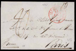 GREAT BRITAIN. 1836. London. Entire. F-VF. - ...-1840 Prephilately