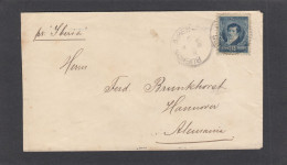 LETTRE DE BUENOS AIRES,PER "IBERIA",POUR HANNOVRE,1893. - Lettres & Documents