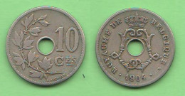 Belgium 10 Centimes 1904 Belgique Belgio Belgen - 10 Cents