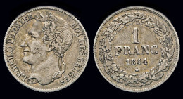 Belgium Leopold I 1 Frank 1844 - 1 Franc