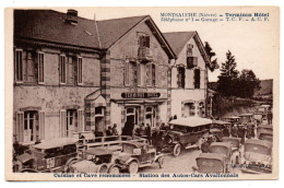 Terminus-Hôtel. Station Des Autos-cars Avallonnais - Montsauche Les Settons