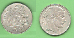 Belgium 50 Francs 1951 BELGIE Belgique Belgio Silver Coin - 50 Francs