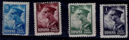 ROMANIA 1930 KING KARL II MI No 389-92 MNH VF!! - Unused Stamps