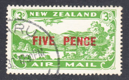 New Zealand 1931 Air Mail, Cancelled, Sc# C4, SG 75 - Airmail