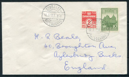 1962 Denmark Railway Cover Slagelse / Kalindborg - Covers & Documents