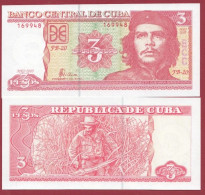 Cuba--3 PesoS ---2005----UNC---(453) - Cuba