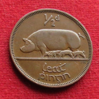 Ireland 1/2 Penny Half 1933 Pig  Irlanda Irlande Ierland Eire W ºº - Ierland