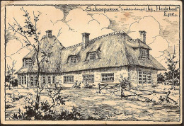 Epe - Schaapskooi Bij Heidebad.  1947 - Epe