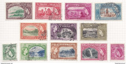 1953-59 TRINIDAD, SG 267/278 Set Of 12 USED - Other & Unclassified