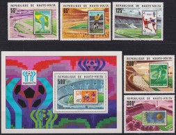 F-EX46822 UPPER VOLTA MNH 1978 WORLD CUP SOCCER FOOTBALL.  - 1978 – Argentine