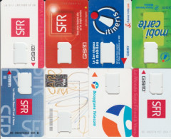 B07 - 6 CARTES Sans Les Puces Pour 1 € - Maintenance Cards