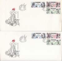Czechoslovakia Postmark (3512): Sport Olympic Games 1988 - Enveloppes
