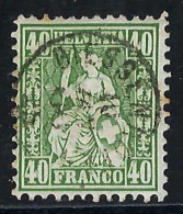 SUISSE Ca. 1862: Le ZNr. 34, B Obl. CAD "Diessenhofen" - Used Stamps
