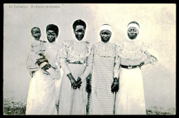 LUBANGO - COSTUMES - Mulheres Indigenas. ( Ed. Agria ) Carte Postale - Angola