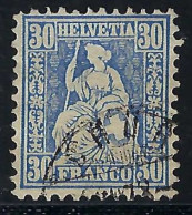 SUISSE Ca. 1867: Le ZNr. 41, Obl. CAD - Used Stamps