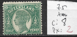QUEENSLAND 75 * Côte 8 € - Used Stamps