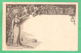 REGNO D'ITALIA 1896 CARTOLINA POSTALE NOZZE REALI MIL. 96 10 C Bruno (FILAGRANO C29-2) NUOVA - Stamped Stationery