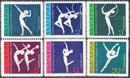 BULGARIA 1969, SPORT, ARTISTIC GYMNASTICS, COMPLETE MNH SERIES With GOOD QUALITY,*** - Ungebraucht