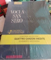 "Roberto Vecchioni Voci A San Siro" (con CD Allegato) Di S. Secondiano Sacchi - Cinema E Musica