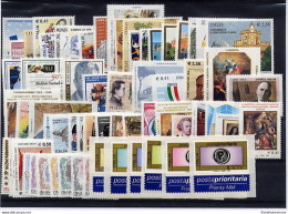 2003 Italia Repubblica   , Francobolli Nuovi, Annata Completa 66 Valori + 2 Fogl - Annate Complete