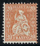 SUISSE Ca. 1862: Le ZNr. 32, Neuf** - Used Stamps