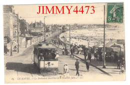 CPA - LE HAVRE - Le Boulevard Maritime Et La Nouvelle Jetée ( Bien Animée ) L L N° 89 - Cap De La Hève