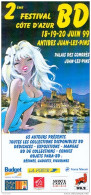 DANY : Flyer Salon BD ANTIBES 1999 - Dany