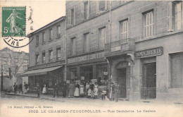 42-LE-CHAMBON-FEUGEROLLES- RUE GAMBETTA LE CASINO - Le Chambon Feugerolles