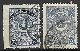 TURQUIE    -    1923 .  Y&T N° 677 Oblitérés. Nuances Et Dentelures - Gebruikt